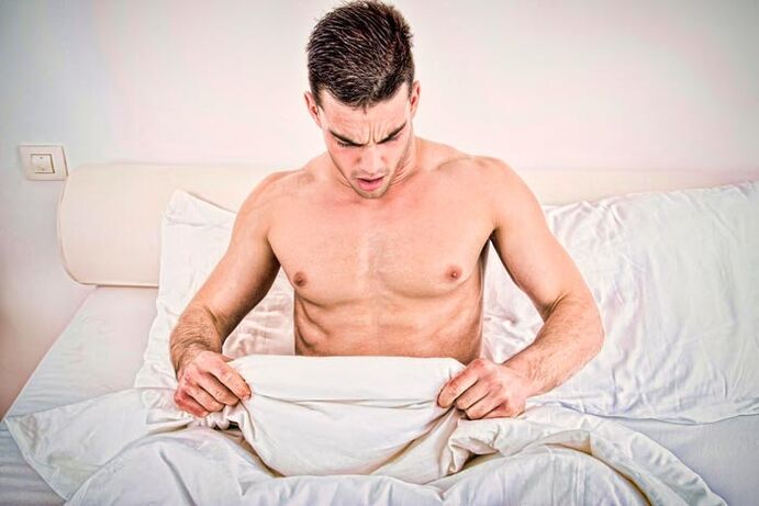 Man surprised by the size of penis after massage to enhance