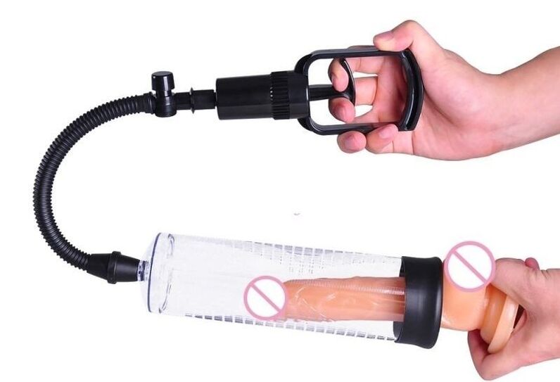 The vacuum pump guarantees the fastest but short-term penis enlargement results